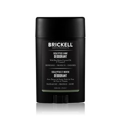 Натуральный дезодорант для мужчин с эвкалиптом и ментолом Brickell Eucalyptus & Mint Deodorant