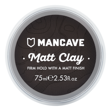 Глина для волос сильной фиксация с матовым покрытием MANCAVE Matt Clay