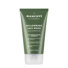 Очищающий гель для лица MANCAVE Willowbark FACE WASH
