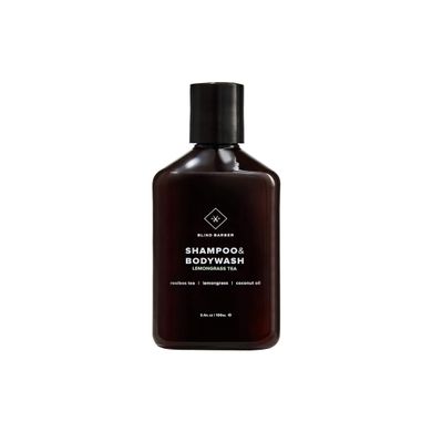 Шампунь та душ-гель Blind Barber Lemongrass Tea Shampoo [& Bodywash] Travel Size