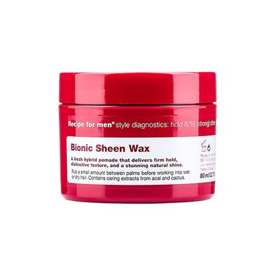 Віск для укладки волосся Recipe for Men Bionic Sheen Wax